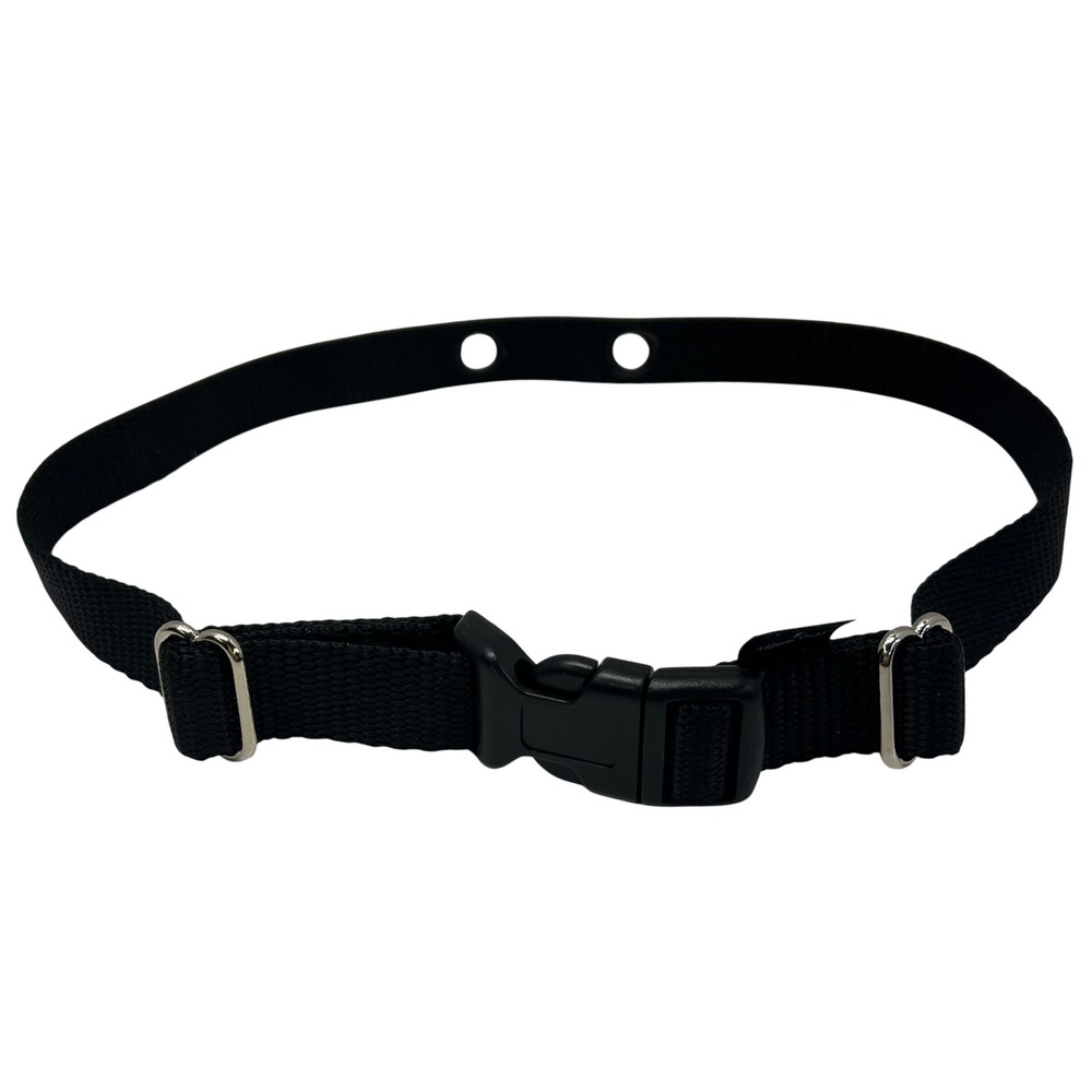 E Collar 3/4"Large Black Adjustable 17-23 Inch Buckle Invisible Fence Compatible